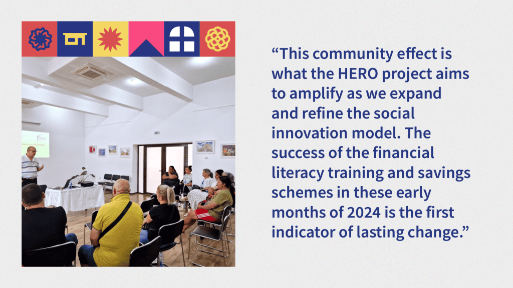 This community effect is what the HERO project aims to amplify as we expand and refine the social innovation model. The success of the financial literacy training and savings schemes in these early months of 2024 is the first indicator of lasting change.